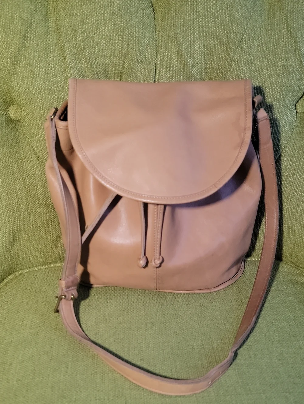 Coach Rare Vintage Bucket Leather Crossbody Bag